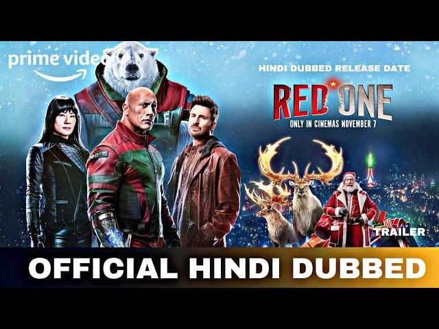 Red One Hindi Dubbed Release Date | Red One Trailer Hindi | Amazon Prime Video