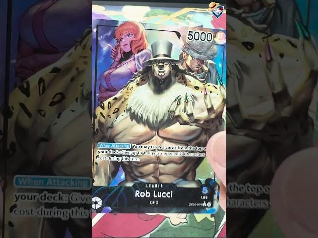 Hes back! Rob Lucci 079 AA Houdini - Eminem | One Piece Card Game 500 Years in the Future