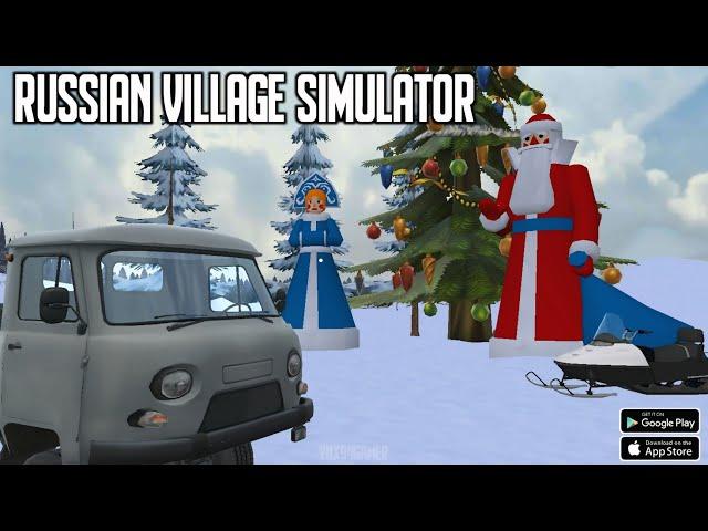 Russian Village Simulator 3D (New Year Update) Gameplay Android & IOS