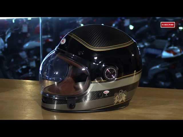 Bell Helmets Bullitt Carbon RSD Bagger Full Face Motorcycle Helmet Review