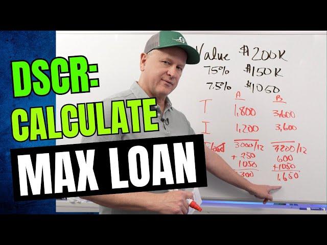 How to Calculate Your Maximum DSCR Loan Amount