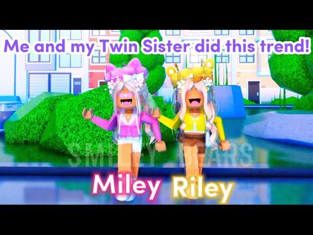 Me And My TWIN SISTER Did This Trend ~ *PART 7* || Miley and Riley