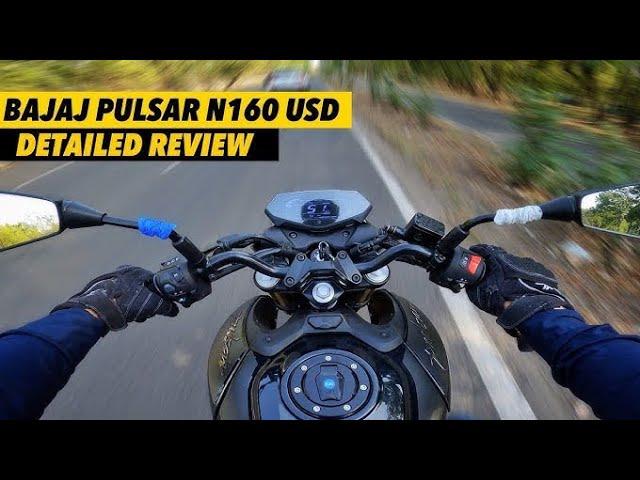 2024Bajaj Pulsar N160 NEW EBONYBlack Slipper Assist Clutch UPDATE Model Review Onroad write review /