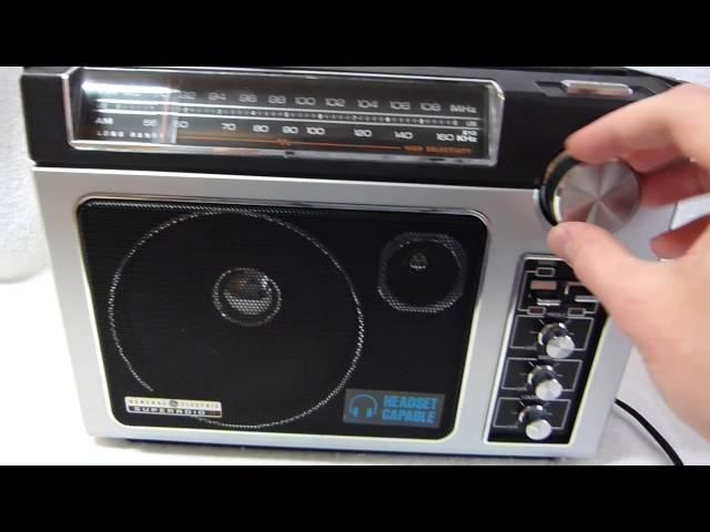 1987 GE Super Radio II (made in China)