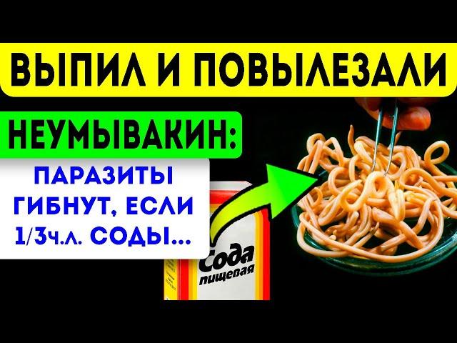 СДОХНУТ И БОЛЬШЕ НЕ ПРИЖИВУТСЯ! Чистка и защита организма по Неумывакину от паразитов!