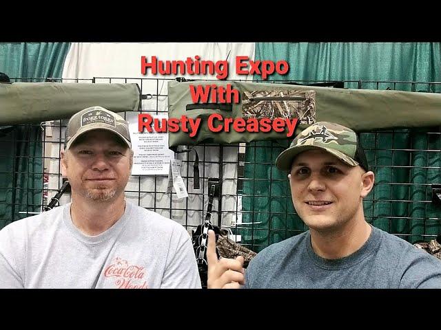 VLOG 1 - With Rusty Creasey at the Tennessee Valley Hunting and Fishing Expo