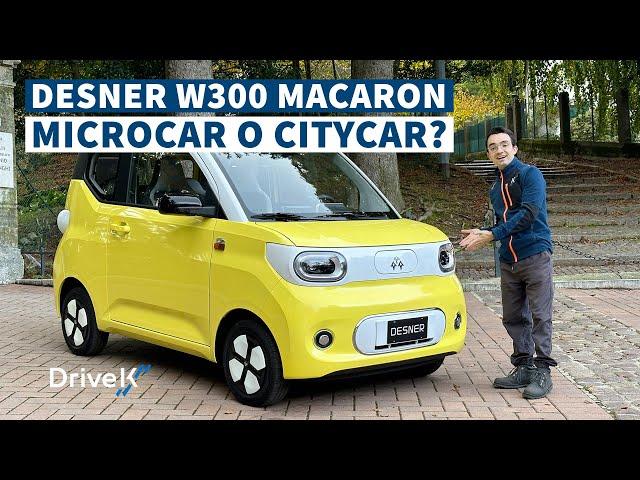 The MICROCAR that wants to be a CITYCAR! | DESNER W300 MACARON