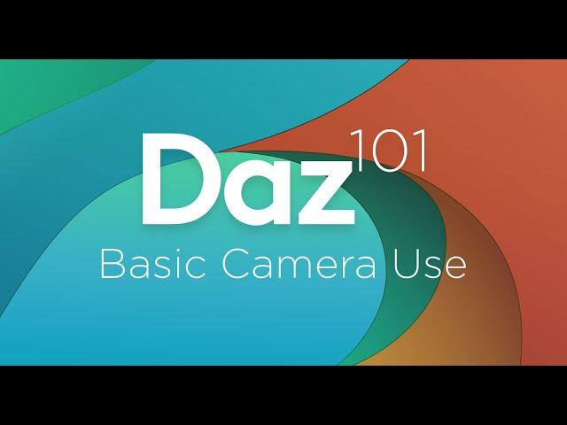 Daz 3D Tutorial: Basic Camera Use