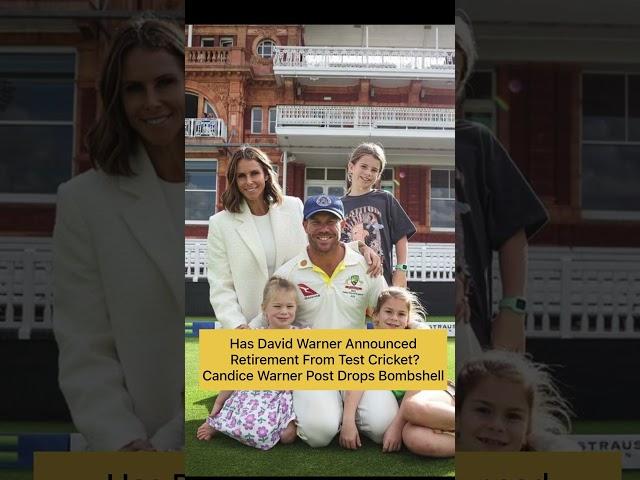 Ashes 2023| David Warner retire from test cricket| #ytshorts #cricket #ashes