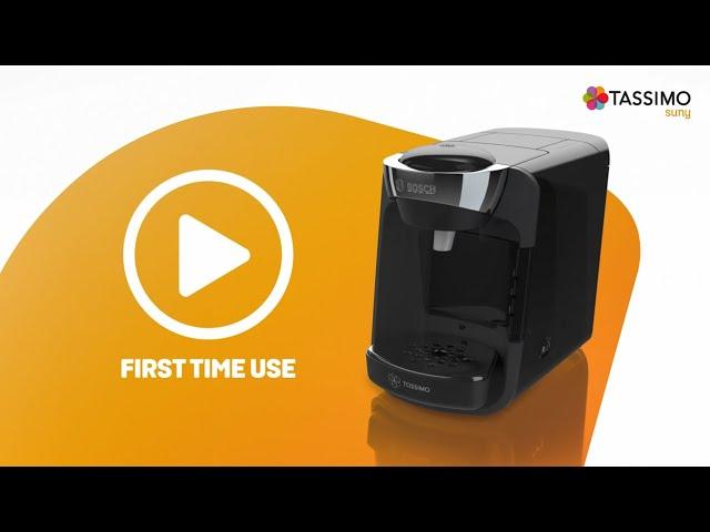 TASSIMO SUNY - First Use & Setting Up Your New Machine