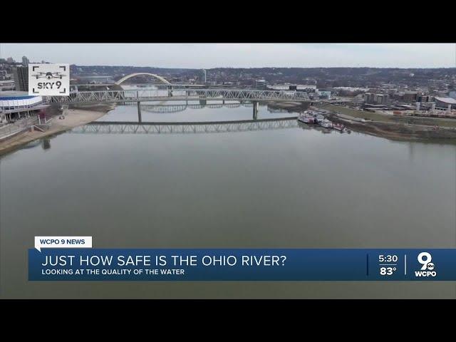 How safe is swimming in the Ohio River?