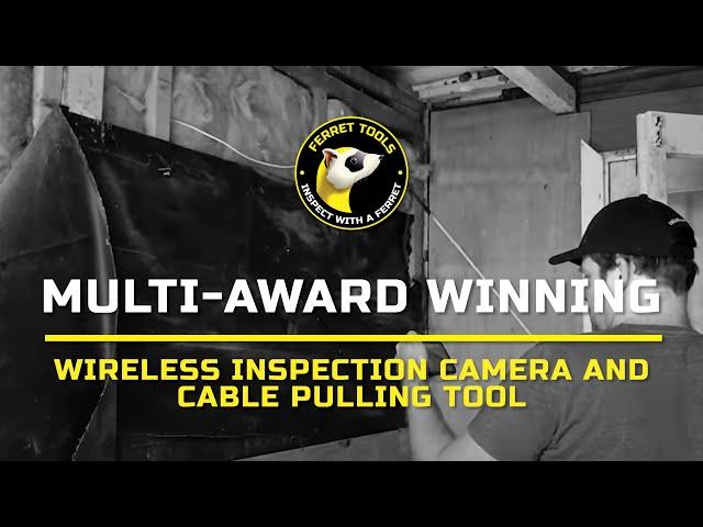 Ferret Tools - Multi-Award Winning Wireless Inspection Camera & Cable Pulling Tool