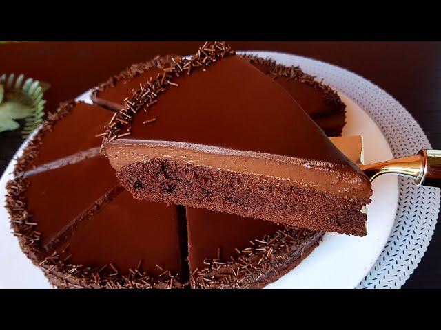 5 SPOONS CAKE! The best chocolate CAKE ! Melts in your mouth.