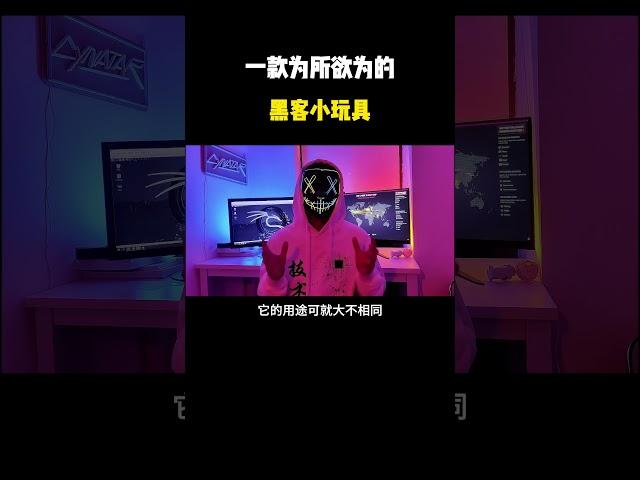 一款为所欲为的黑客小玩具#计算机 #网络安全 #游戏 #hacker #熱門 #黑客 #搞笑 #信息安全 #科技 #玩具