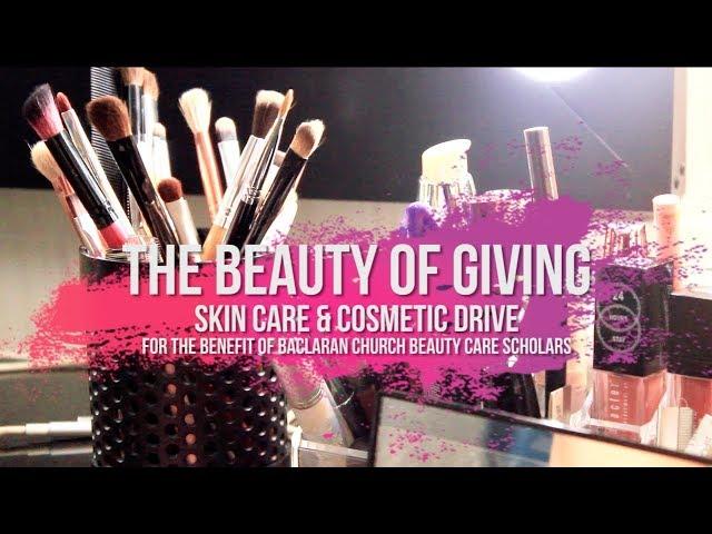 THE BEAUTY OF GIVING