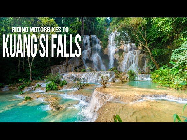 KUANG SI FALLS, LAOS- Sunrise Motorbike Mission- Behind The Lens EP. 009