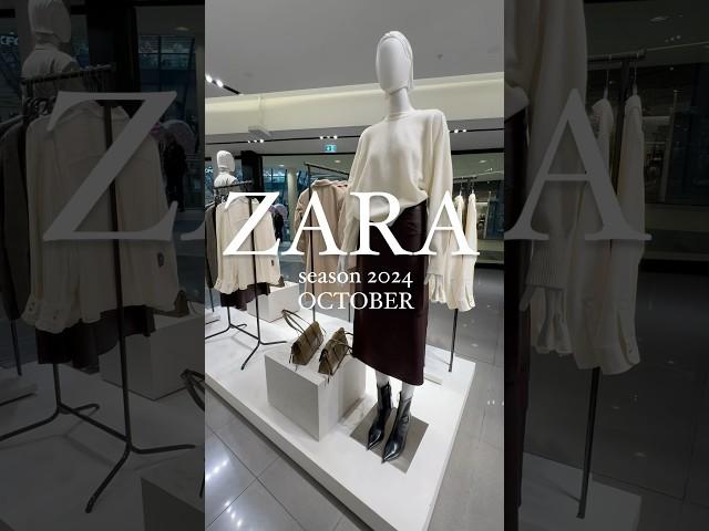 ZARA  Autumn collection 2024/ OCTOBER