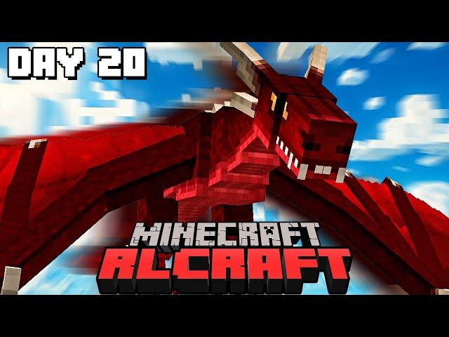 20 Days in RLCraft Minecraft Modded Survival