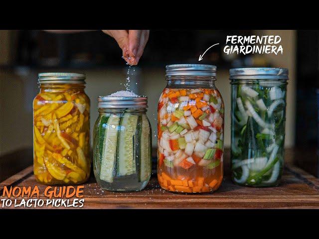 Noma Guide to Lacto Fermented Pickles