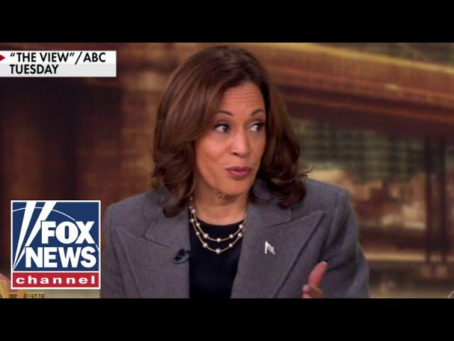 Kamala Harris goes viral for stunning admission on 'The View'