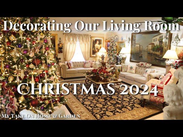 Finishing Our Living Room With 3 Trees Decorating For Christmas 2024!!!