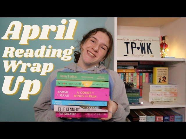 my April reading wrap up