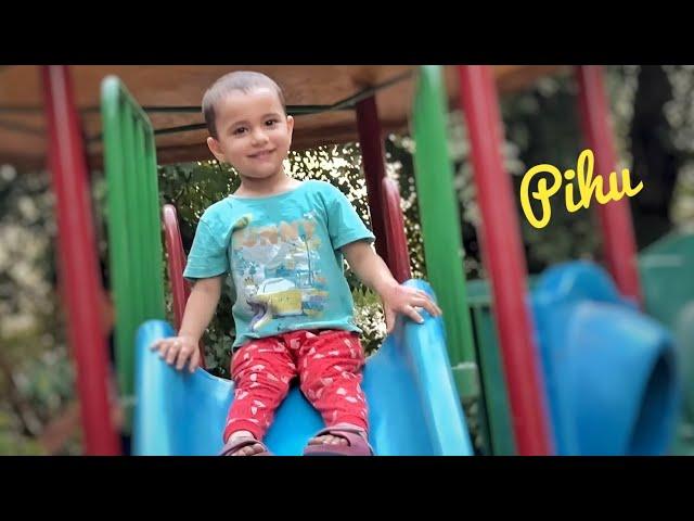 Pihu garden Mai girgayi  Pihu cute moments || Pihu and Rasbhari Moments ||