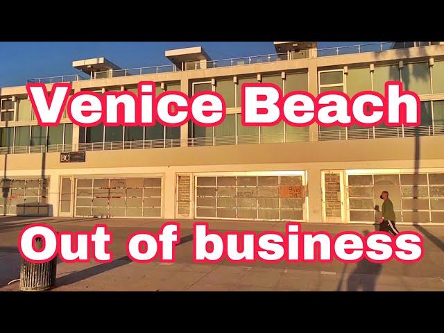 Venice Beach out of business