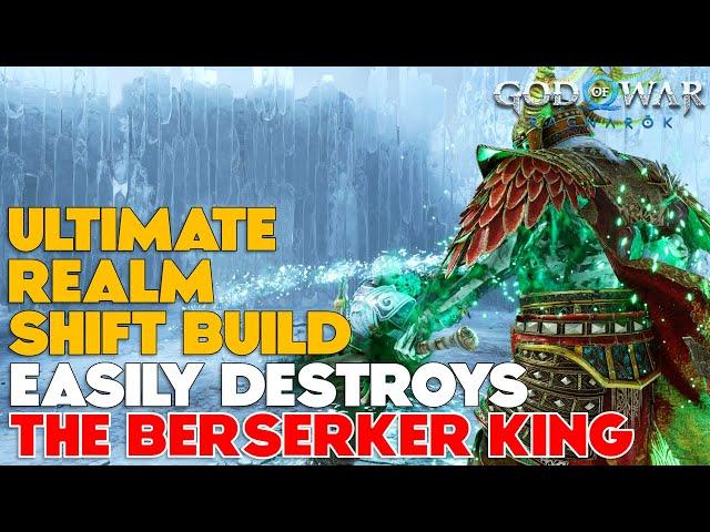 Easily Defeat King Hrolf Kraki with the Ultimate Realm Shift Build - God of War Ragnarok