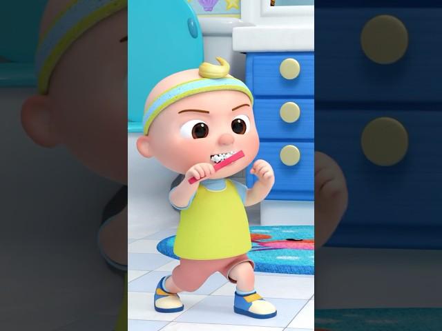 Brush your Teeth  EVERY Morning! It's as easy as ABC! #cocomelon #shorts