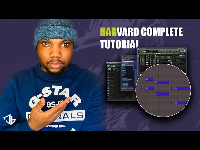 How To Make Harvard type beats From Scratch | AMAPIANO TUTORIAL