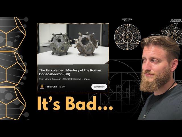 Decoding the Dodecahedron: Ancient Rome to Atom Bombs