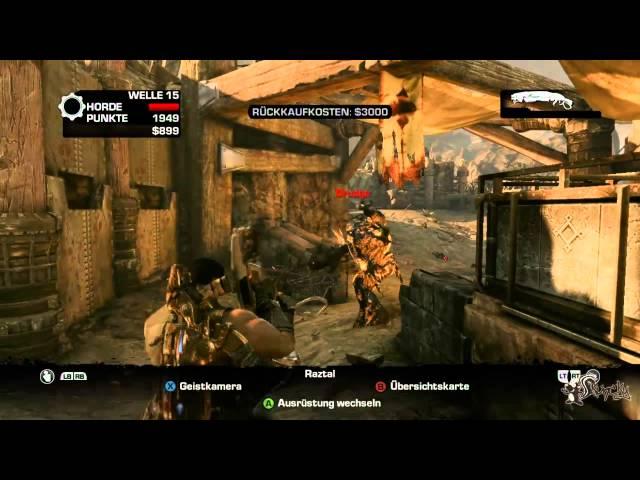 Let's Show Gears of War 3 - "Horde" mit Raztal - Part 7/8