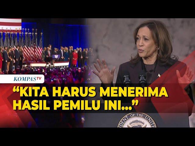 Kamala Harris Akui Kalah dari Donald Trump di Pilpres, Janji Bantu Masa Transisi