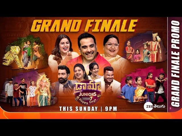 Drama Juniors 7 Grand Finale Full Promo | Tharun | This Sunday @ 9PM | Zee Telugu