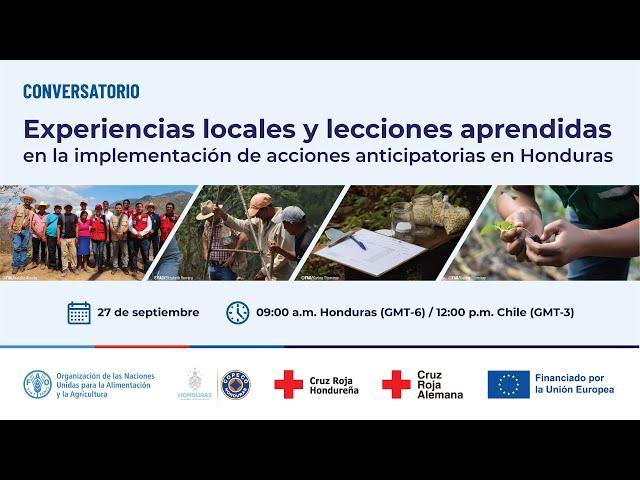 Experiencias locales y lecciones aprendidas en la implementación de acciones anticipatorias