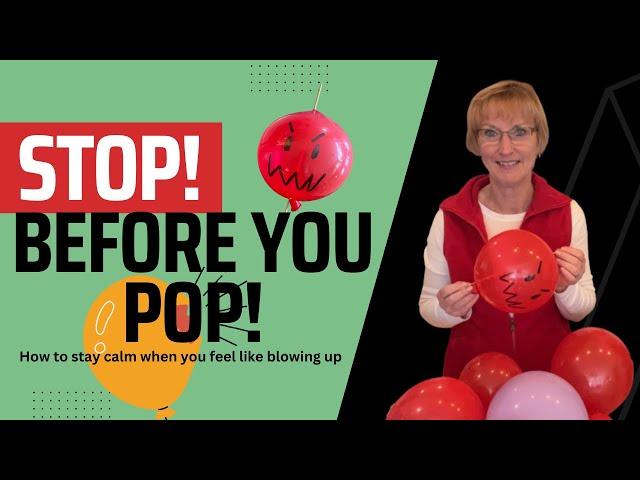 Anger Management for Kids: How to stay calm when you feel like blowing up!/A #selfawareness lesson