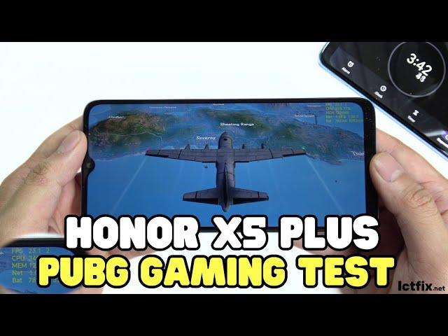 Honor X5 Plus PUBG Gaming test | Helio G36, 90Hz Display