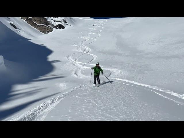 Heli skiing at Great Canadian Heli-skiing near Golden BC