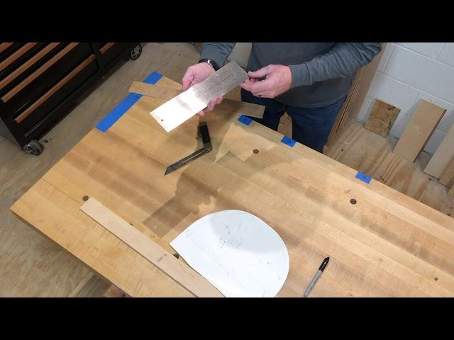 Allan Williams Woodworker - Calculating Leg Angles