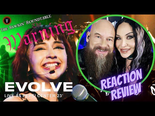 Metal Couple's JAW DROPPING Reaction to The Warning's Evolve!