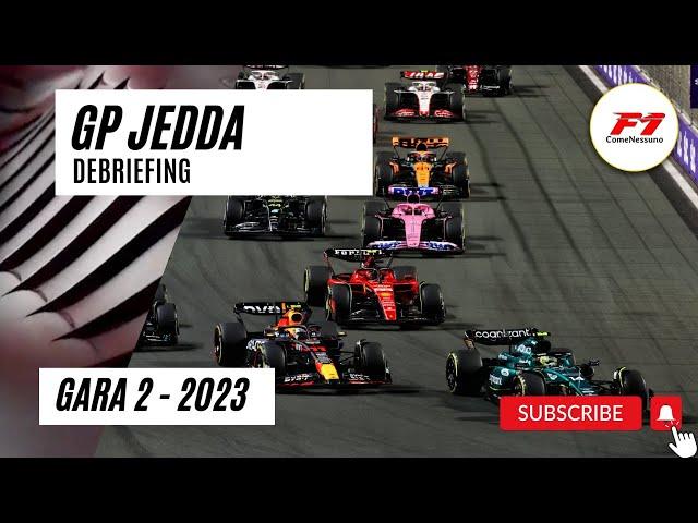 Debriefing GP Jedda 2023 - F1ComeNessuno