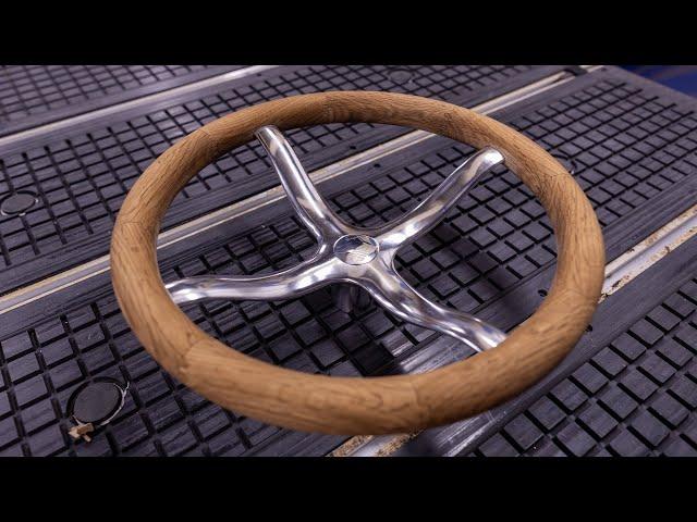 Making a New Classic Wooden Steering Wheel