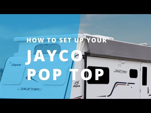 A guide to your Jayco RV: How to set up your Pop Top