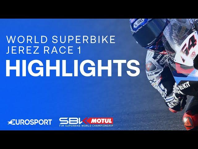 Toprak Razgatlioglu SEALS WSBK GLORY!  | WorldSBK Race 1 Jerez | 2024 World Superbike Highlights