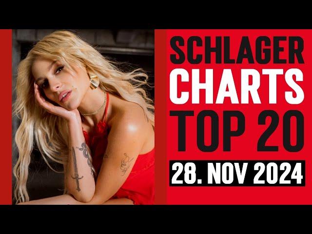 Schlager Charts Top 20 - 28. November 2024