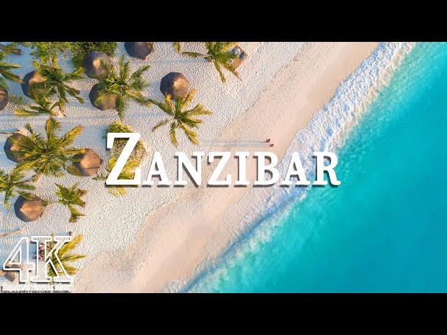 Zanzibar in 4K ULTRA HD - Tropical Paradise in Africa | Scenic Relaxation Film With Calming Music