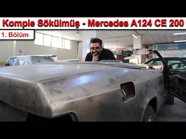 Komple Sökülmüş Mercedes  A124 CE200