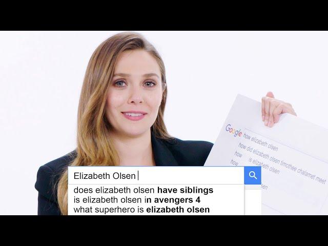 Elizabeth Olsen Answers the Web's Most Searched Questions | WIRED