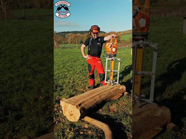 Chainsaw Milling with the Husqvarna 592XP Chainsaw!